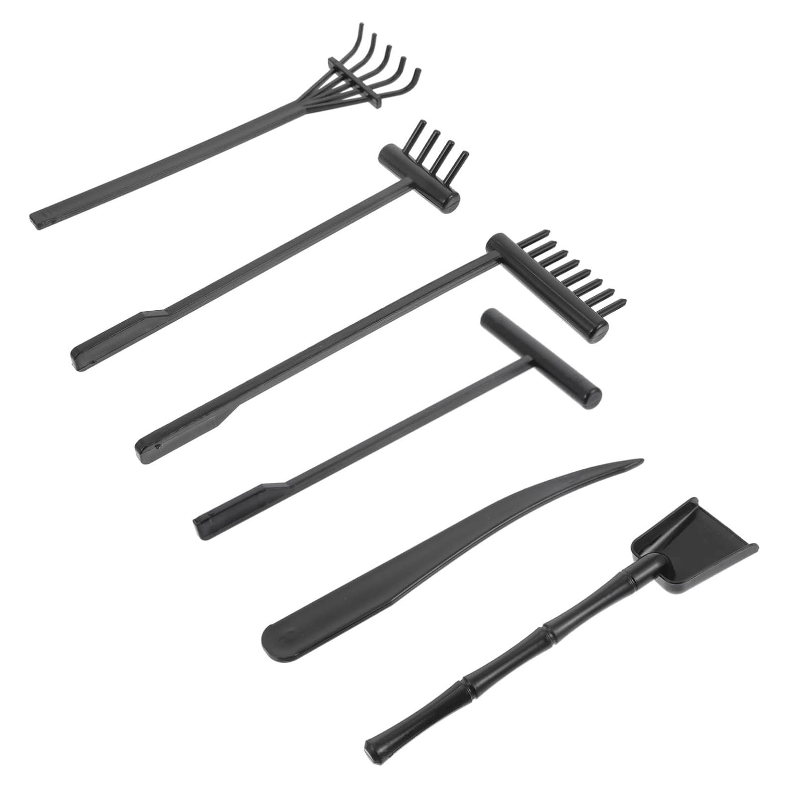 Set de 6 Rastrillos Zen de Arena NUOBESTY para Meditación