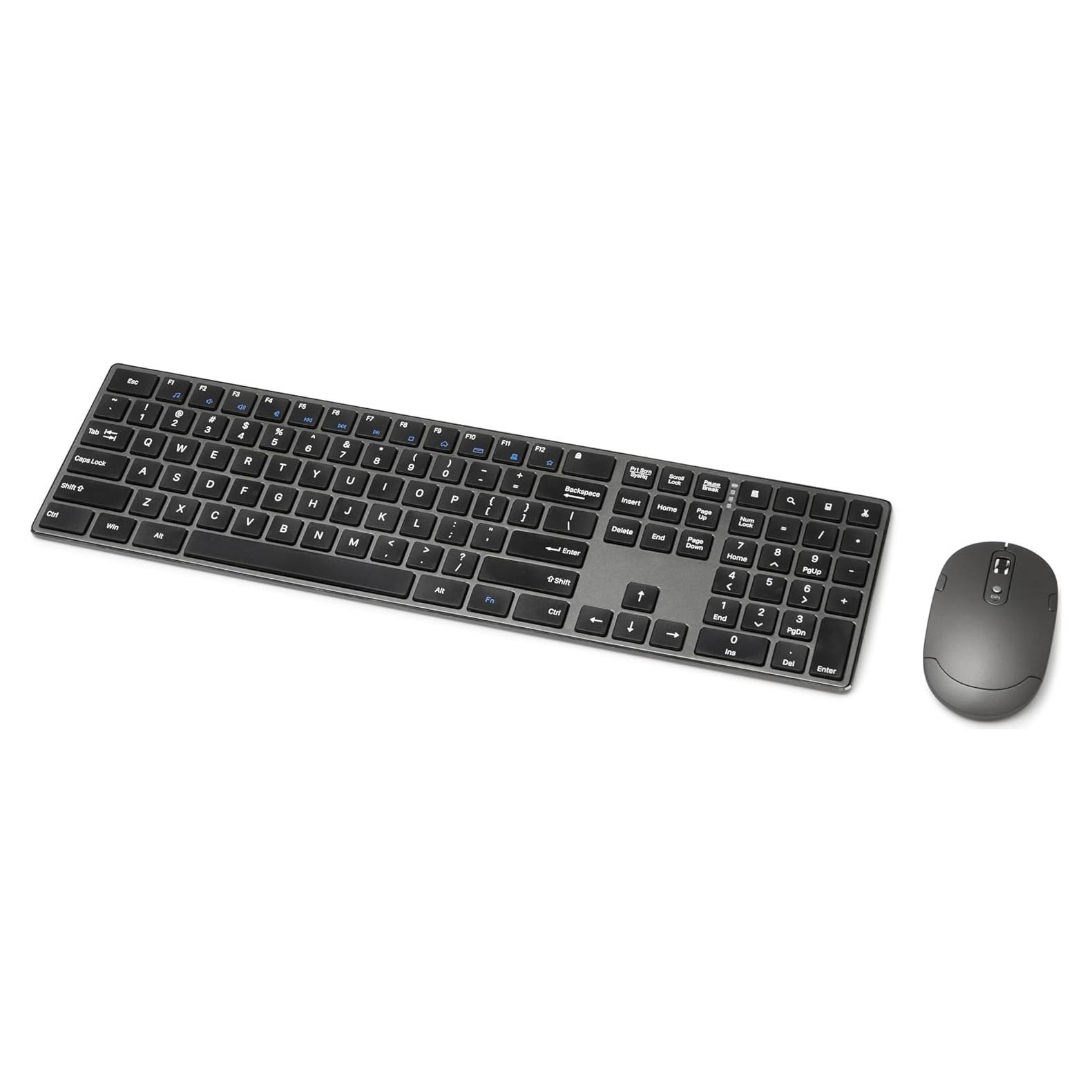 Combo Teclado y Ratón Inalámbrico Amazon Basics Recargable