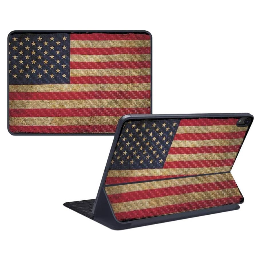 Piel de Fibra de Carbono MightySkins para iPad Pro 12.9" Bandera Vintage