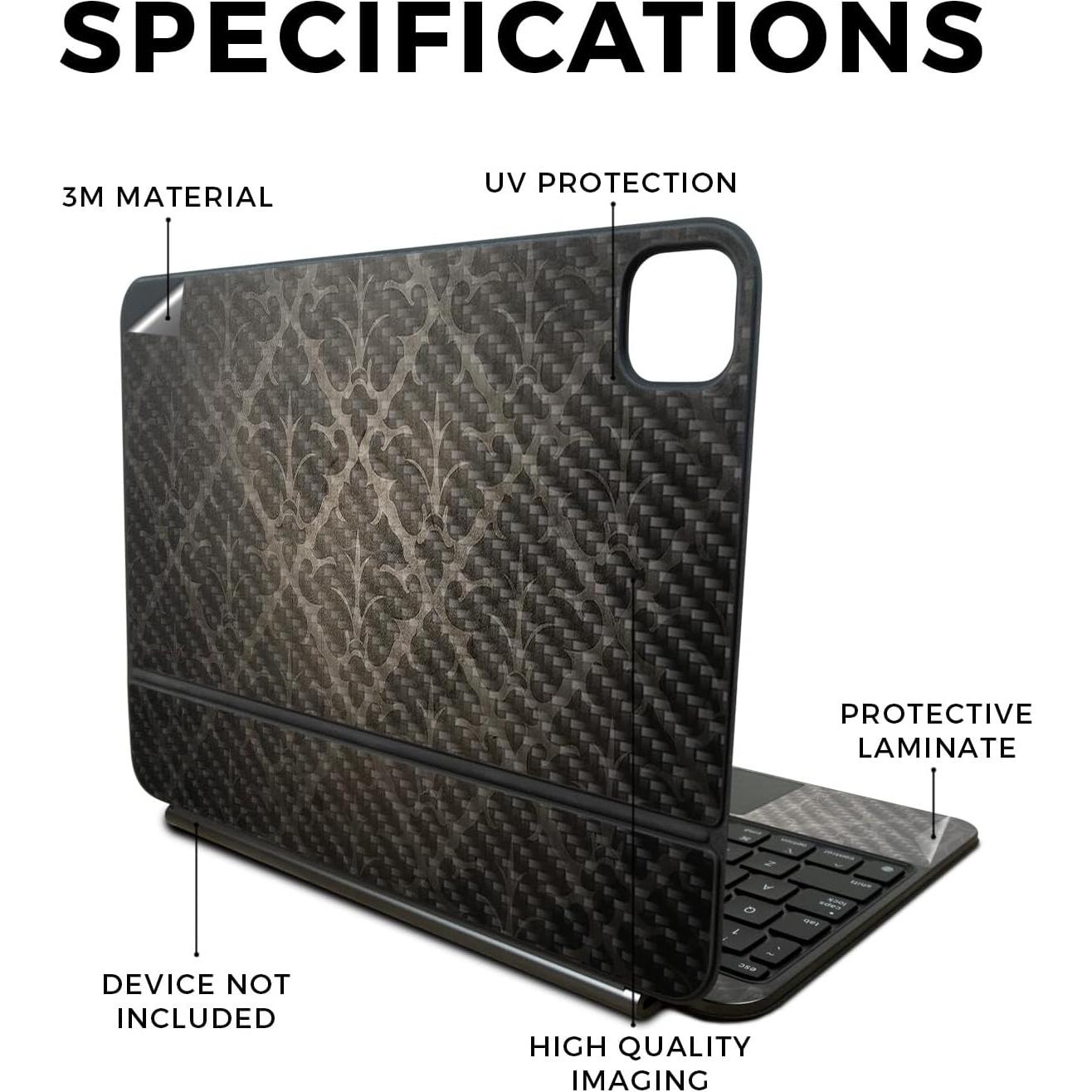 Piel de Fibra de Carbono MightySkins para Apple Magic Keyboard 11" 2024