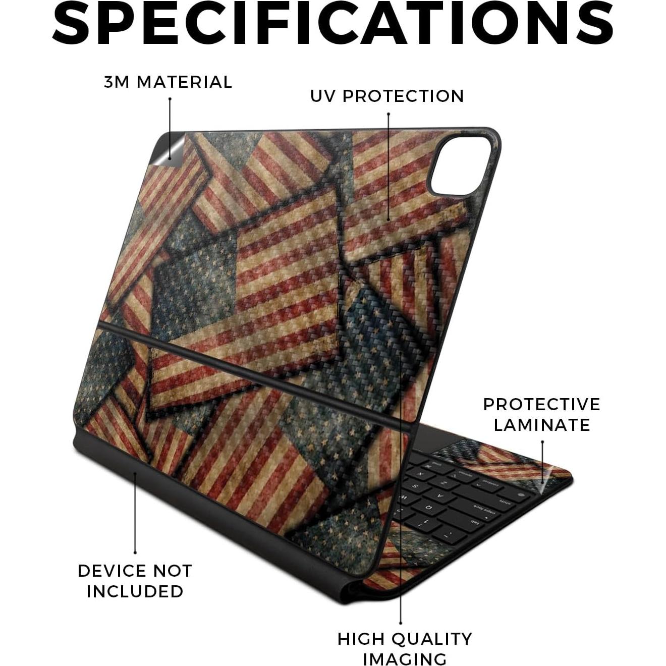 Piel de fibra de carbono MightySkins para Apple Magic Keyboard 2024