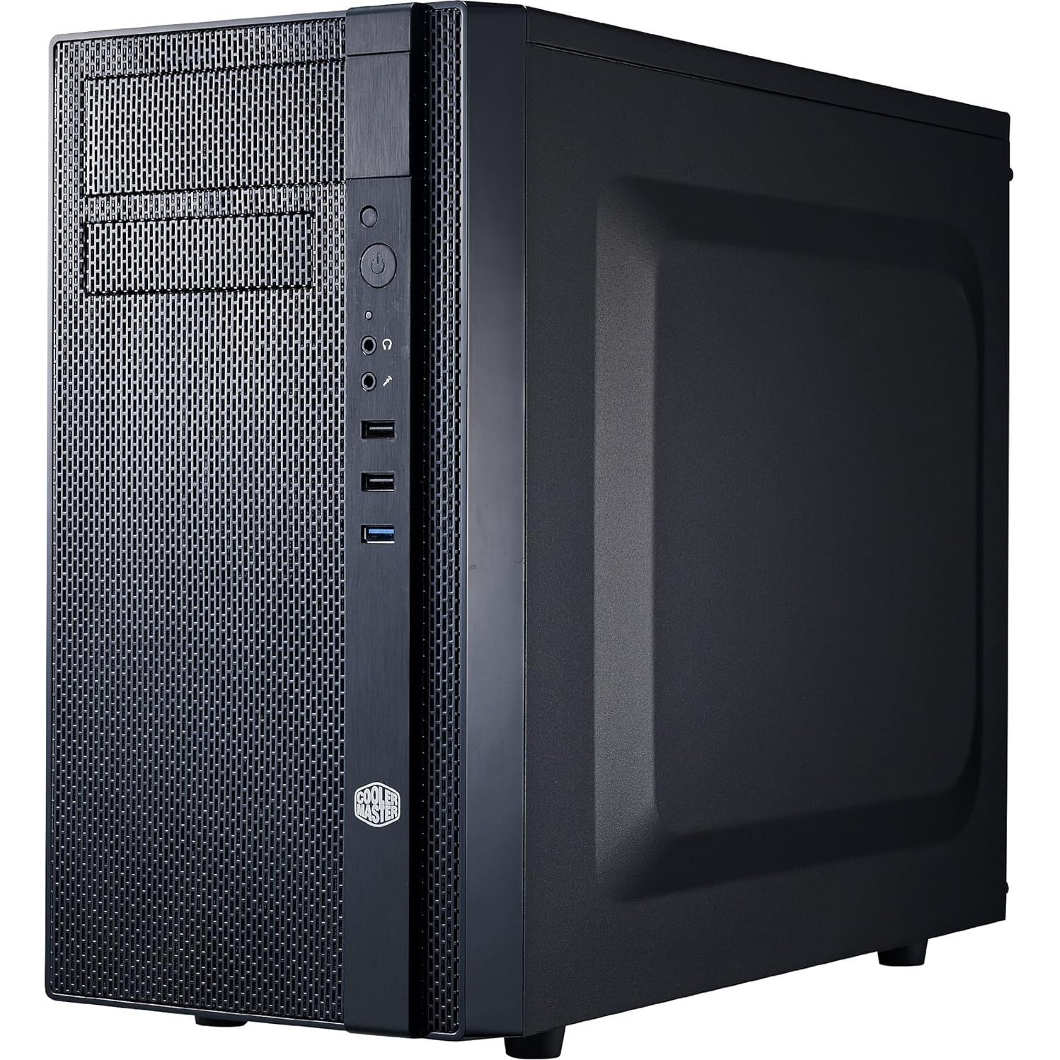 Cooler Master N200 - Mini Tower Computer Case with Fully Meshed Front Panel and mATX/Mini-ITX Support