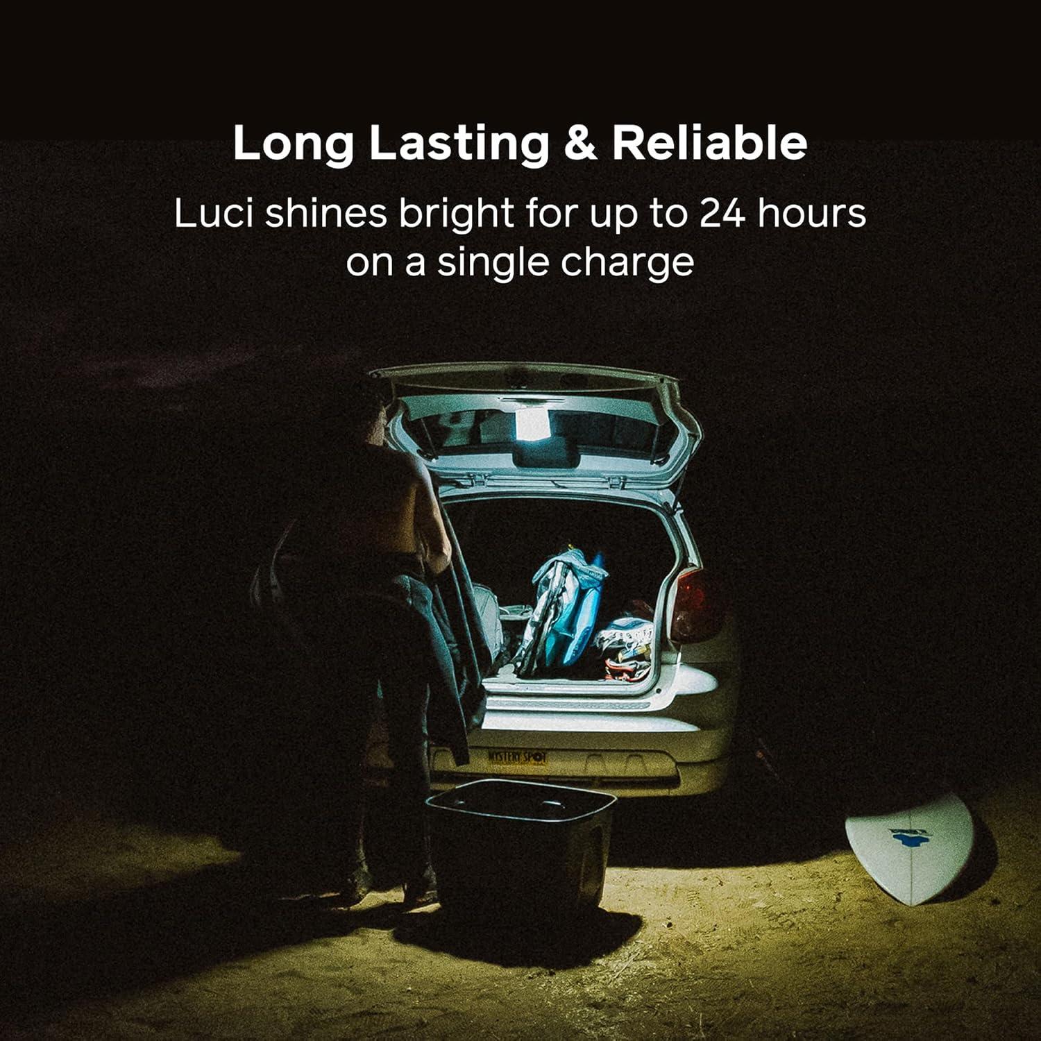 Linterna Inflable Solar BioLite Luci Original Transparente