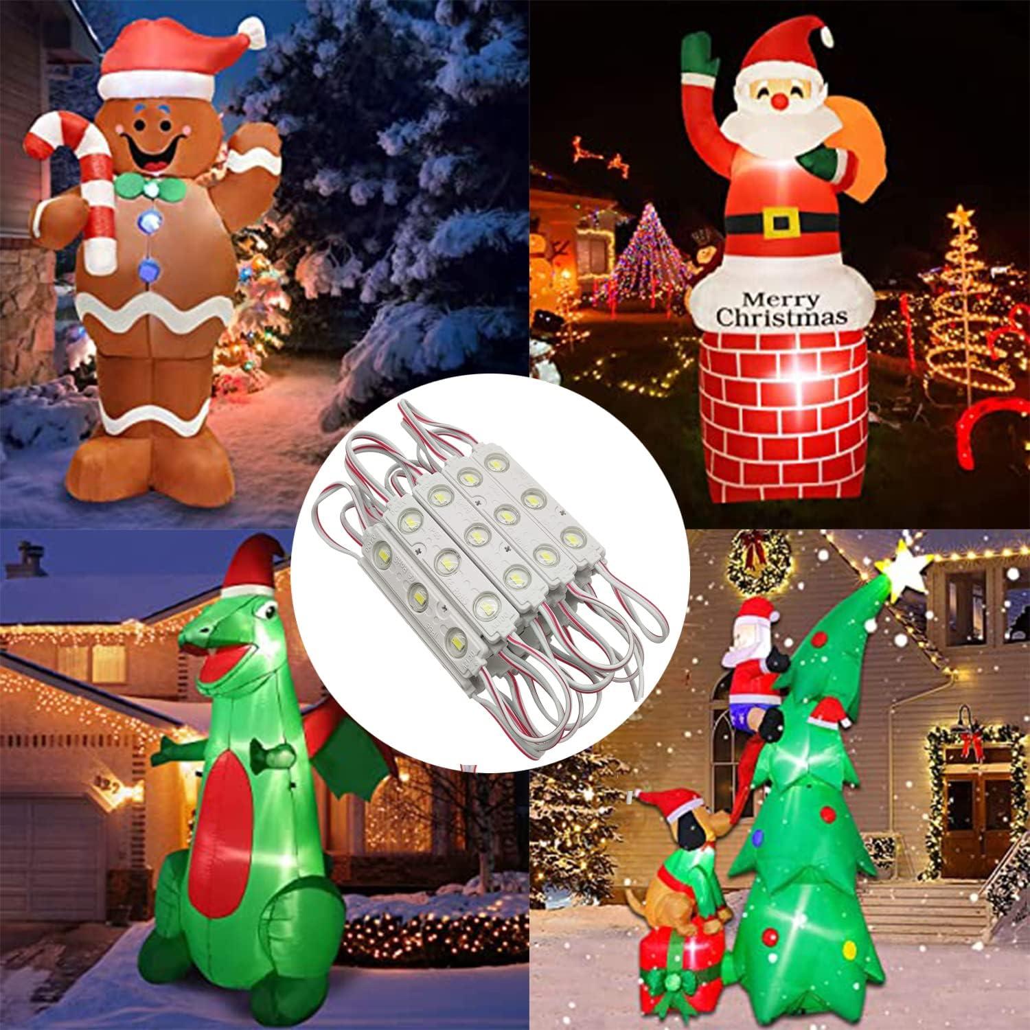 Módulo LED 20pcs 5730 SMD Blanco IP65 3-LED 19.2W