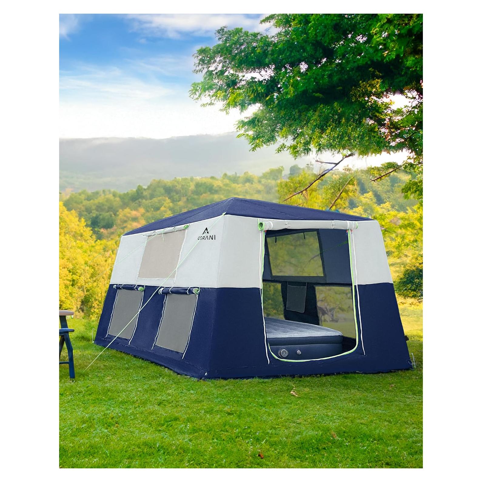 Tienda Inflable Corani 5 Ping Azul Oscuro para 4 Personas