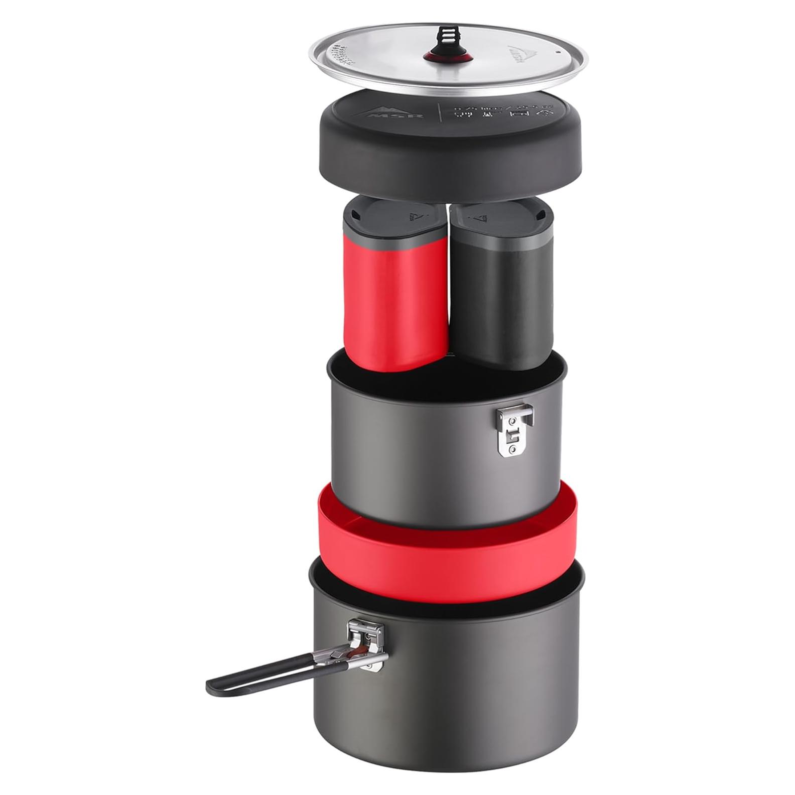 Set de Cocina para Camping MSR Quick 2 - 2 Personas, 1.5L y 2.5L