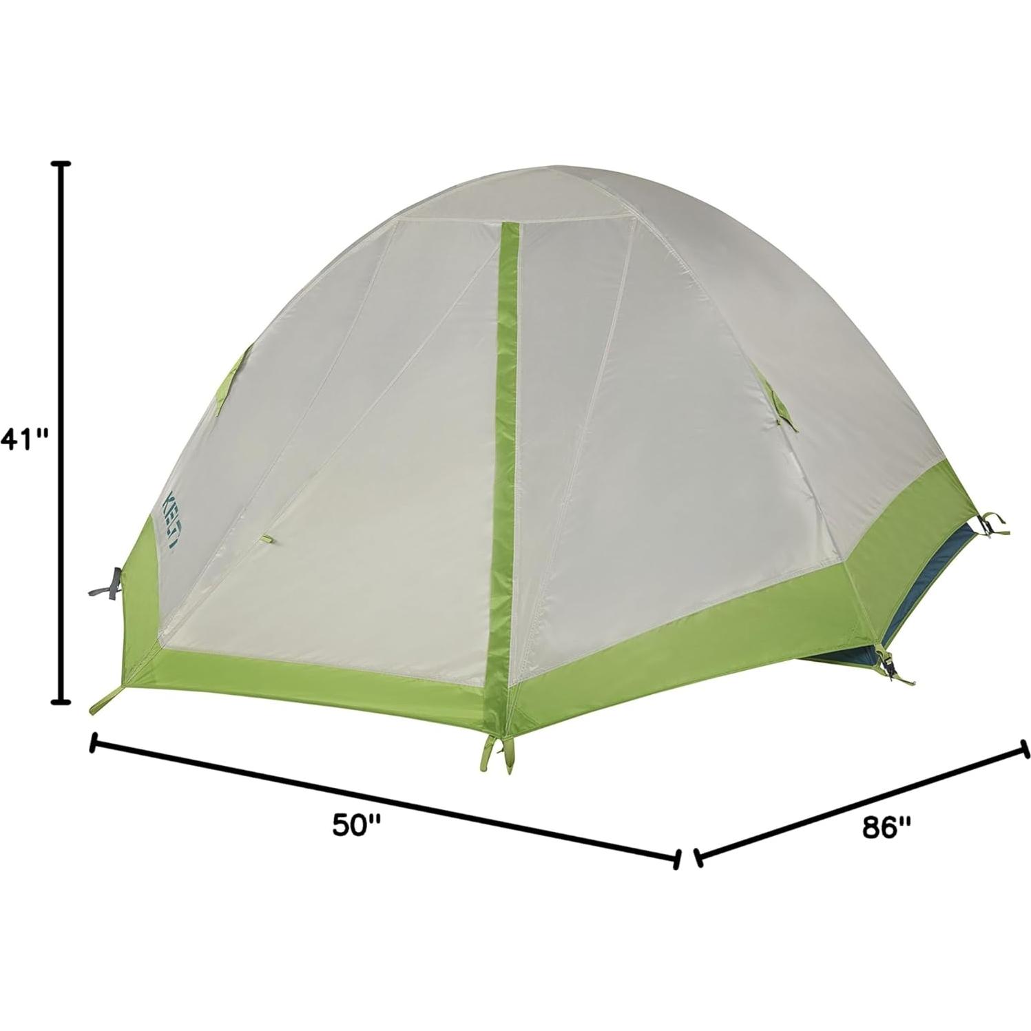 Tienda de Camping Kelty Outback 2 Personas Gris 3 Temporadas