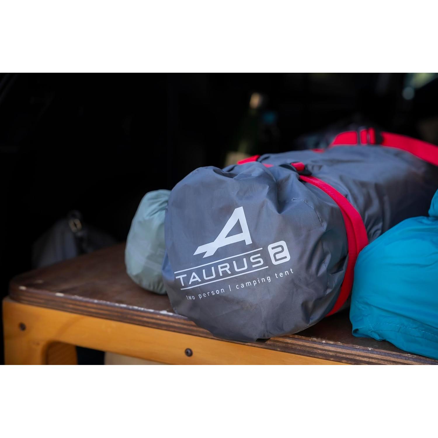 Tienda de Camping ALPS Mountaineering Taurus 2 Personas Gris/Rojo