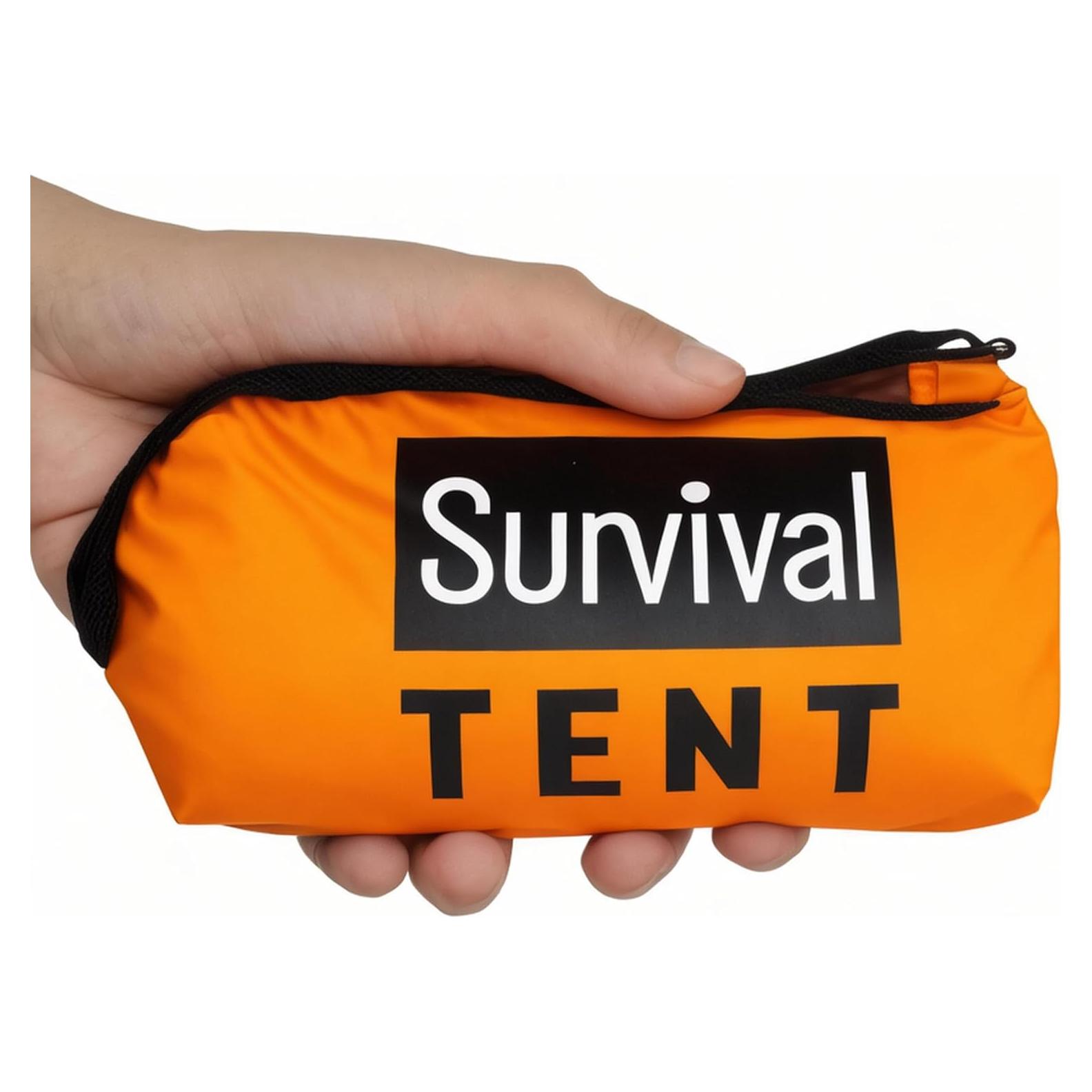 Kit de Supervivencia Genérico - Tienda de Emergencia 2.44x1.52m