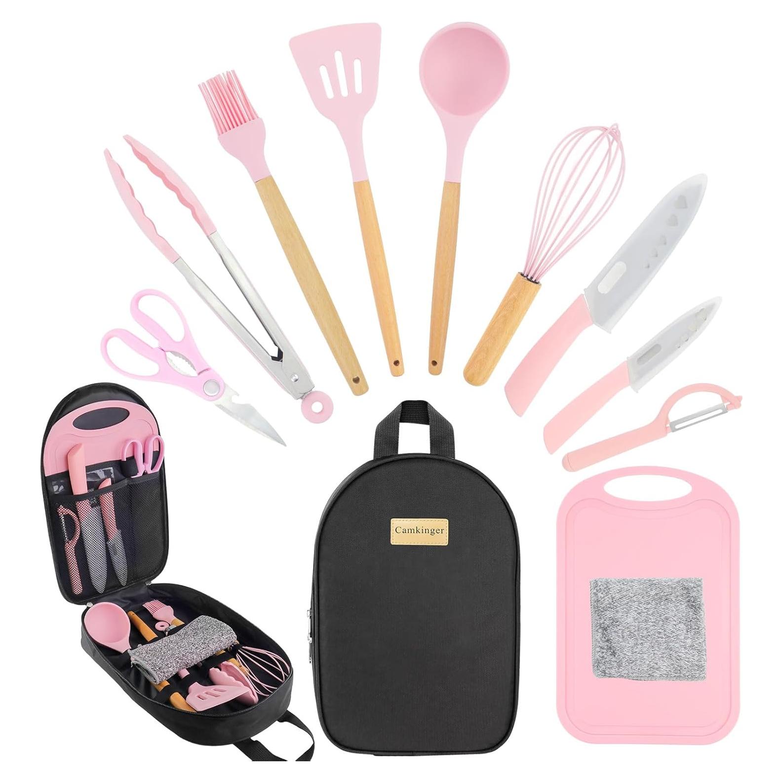 Juego de Utensilios de Cocina para Camping Camkinger 12 Piezas