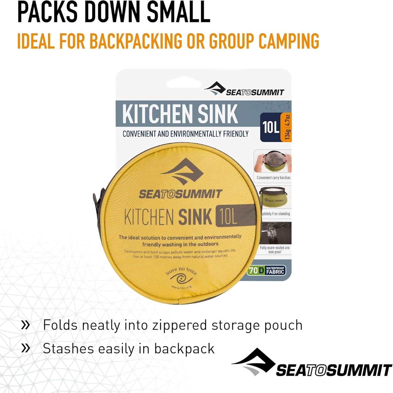 Fregadero Plegable 10L Sea to Summit - Nylon Impermeable