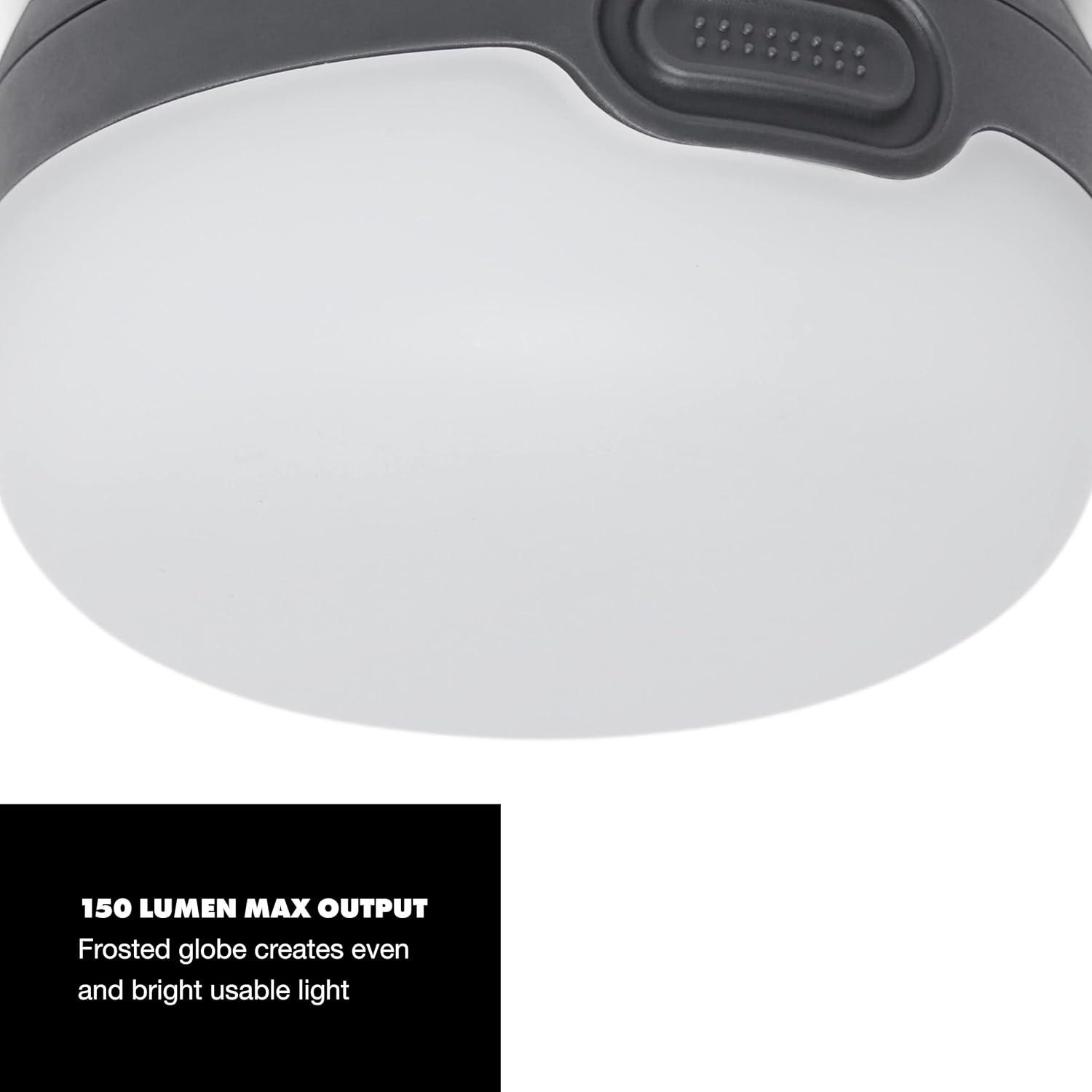 Lámpara Moji Black Diamond Grafito 150 Lúmenes