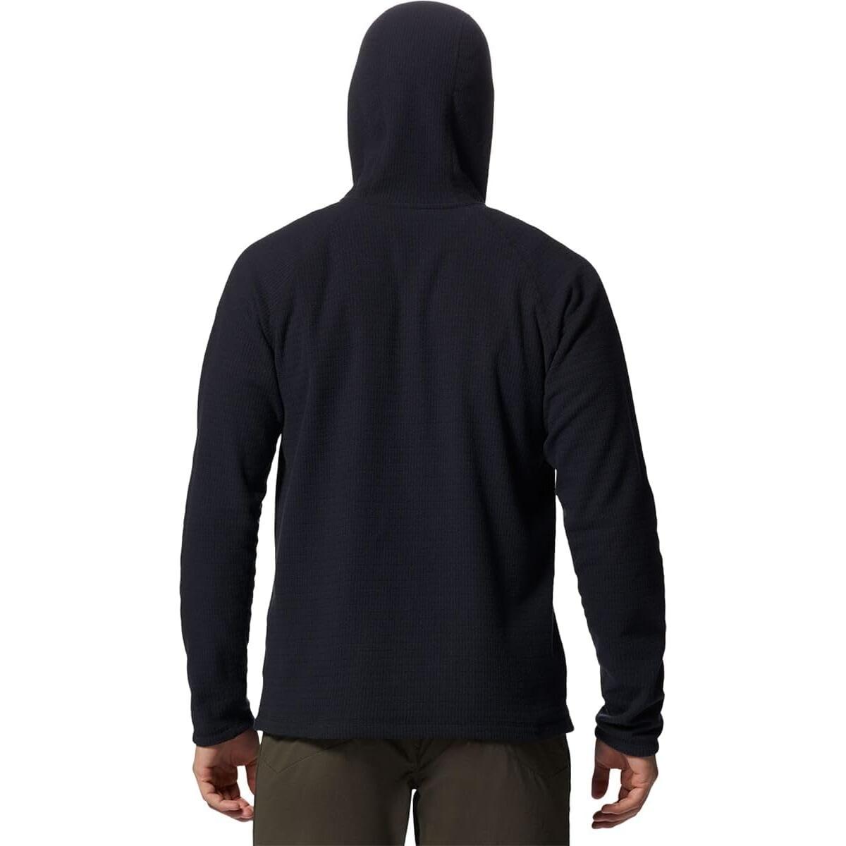 Sudadera con Capucha Summit Grid Mountain Hardwear Hombre Grande Negra