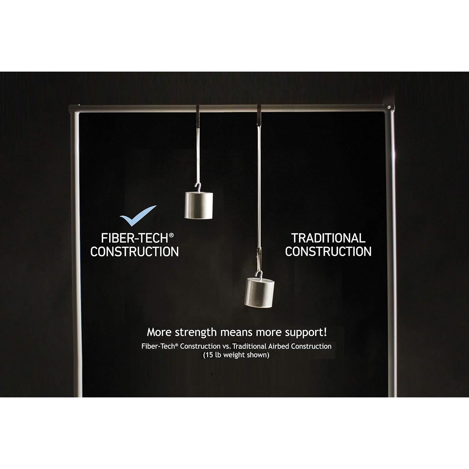 Colchón Inflable Intex Dura-Beam Reina 22" con Bomba 272kg