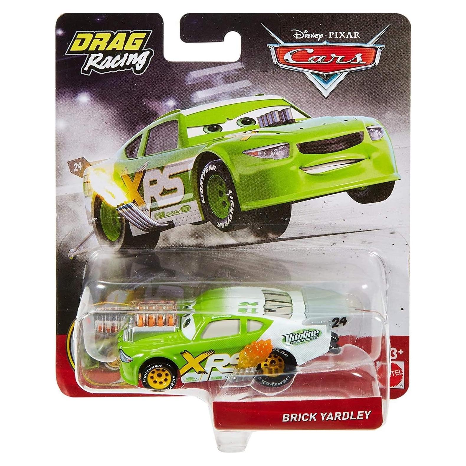 Disney Cars Toys XRS Drag Racing Brick Yardley