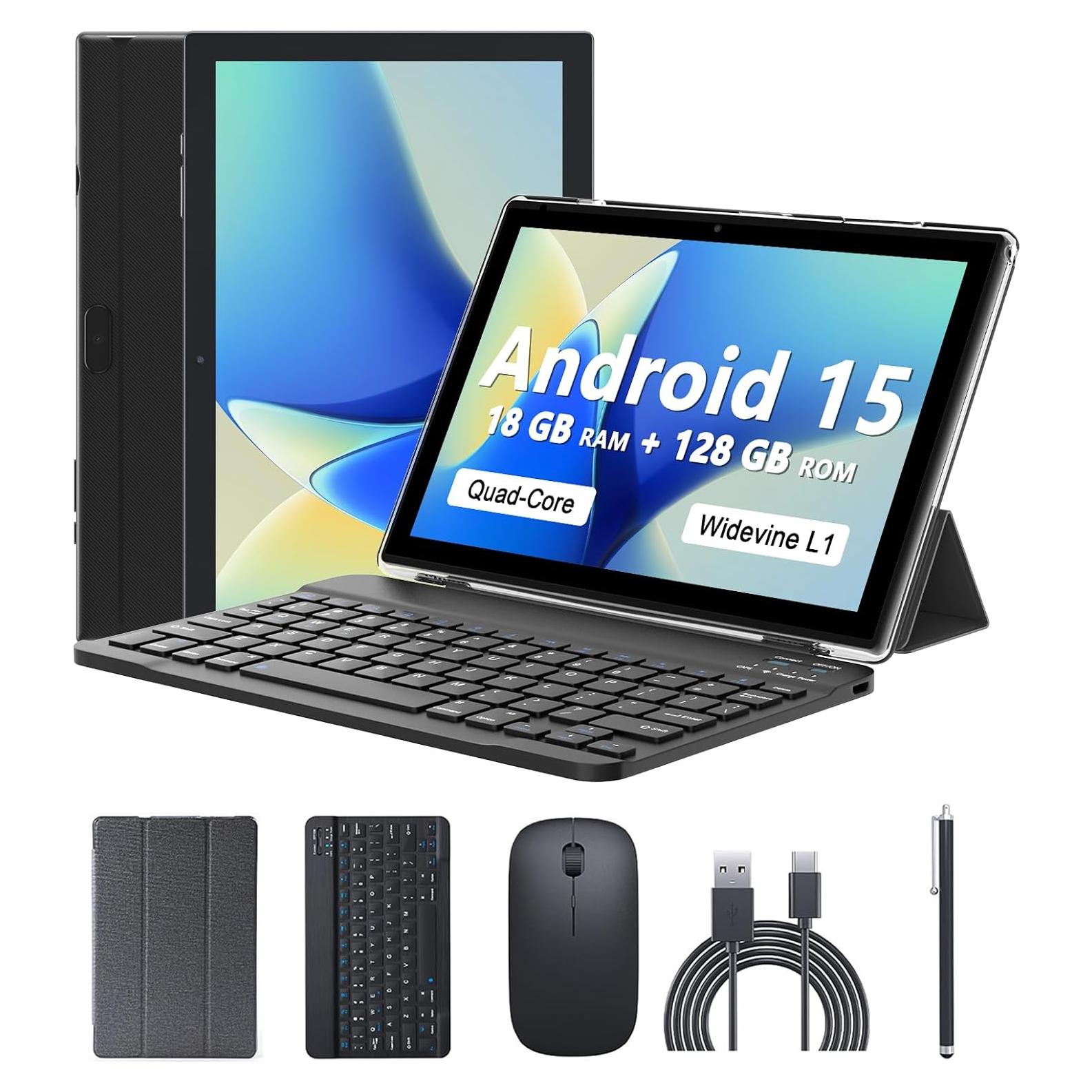 Tableta Android 15 CUPEISI YQ10S MAX 10.1" 18GB RAM 128GB