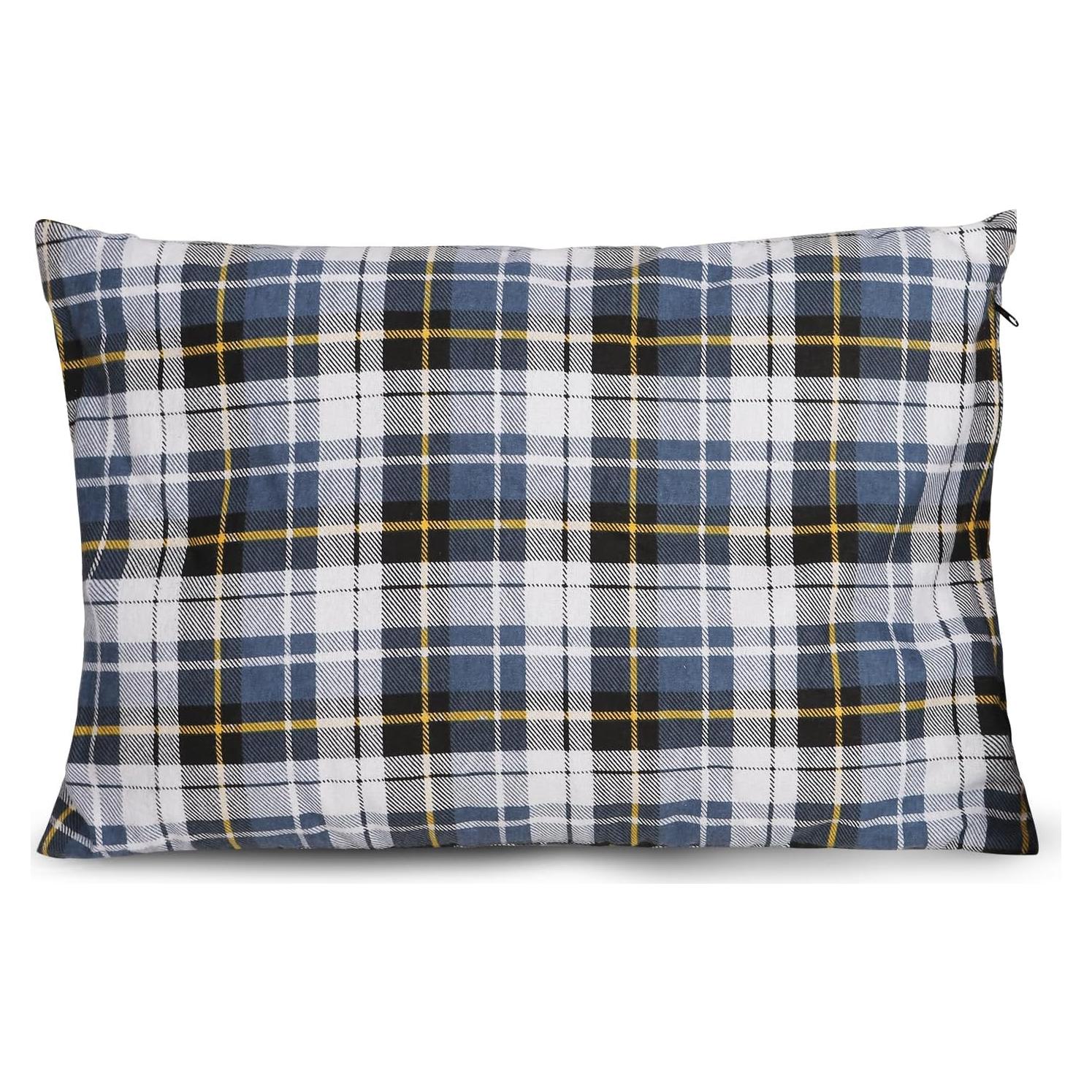 Almohada de Camping REDCAMP rc16031 Ligera 320g Azul y Gris