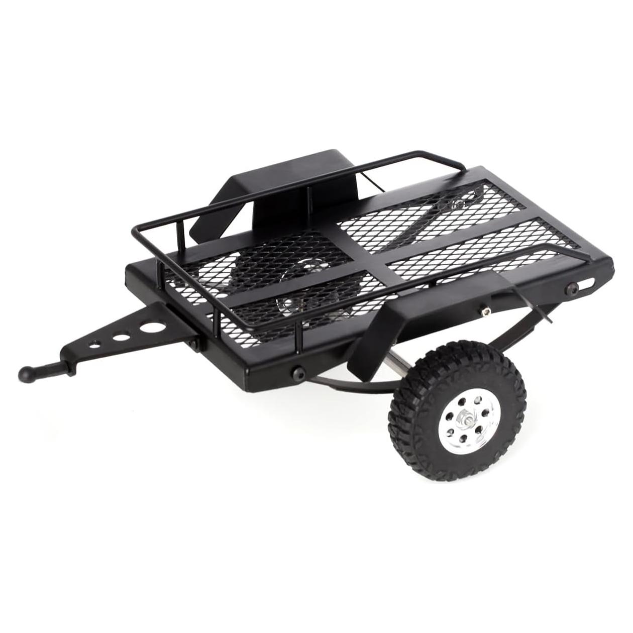 Remolque de Aluminio LCX Racing para Coche RC TRX4M SCX24