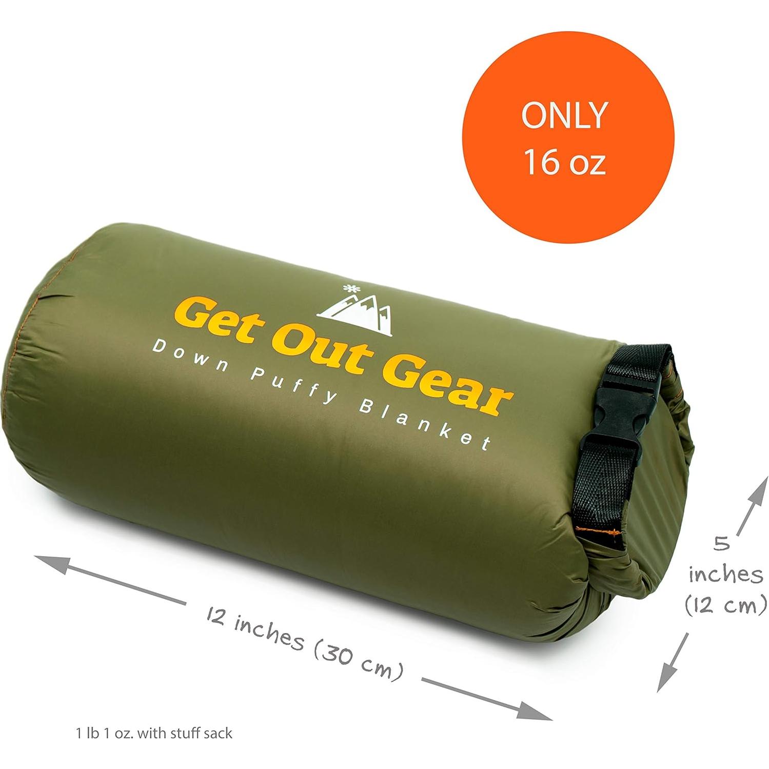 Manta de Camping Bouffi Get Out Gear 0.45 kg Impermeable