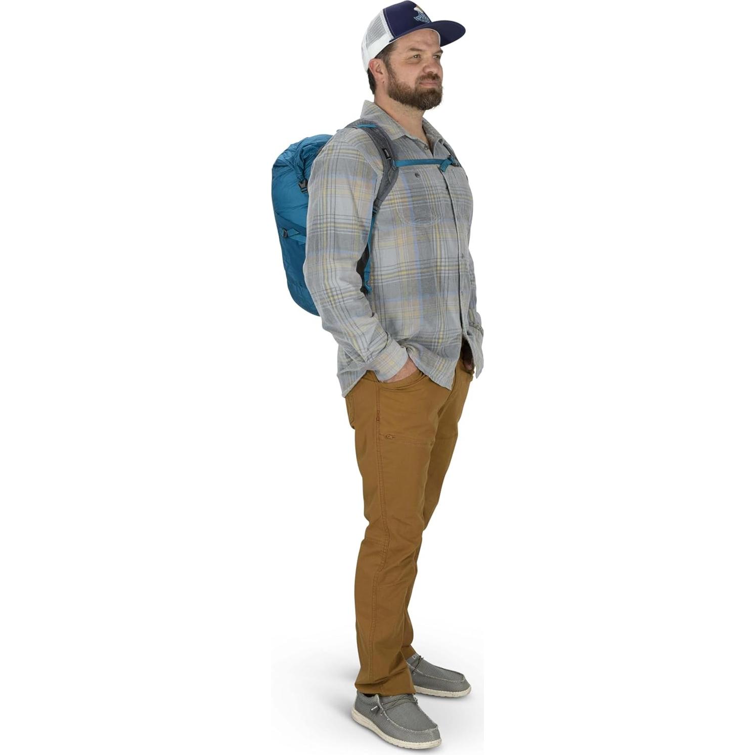 Mochila Plegable Impermeable Osprey 20L Azul IPX5