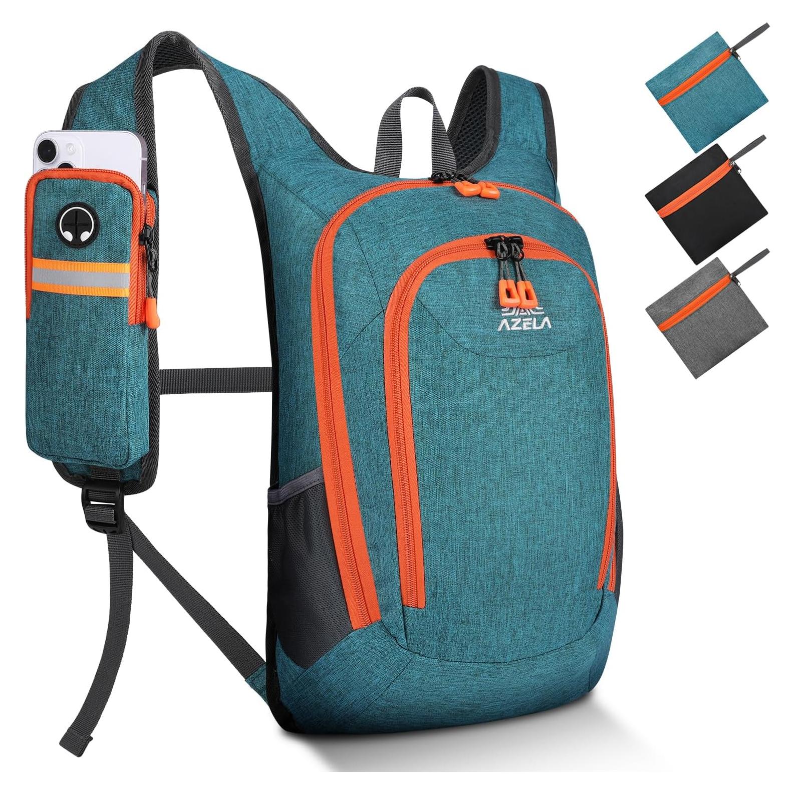 Mochila Plegable 15L Esup Verde para Senderismo y Viajes