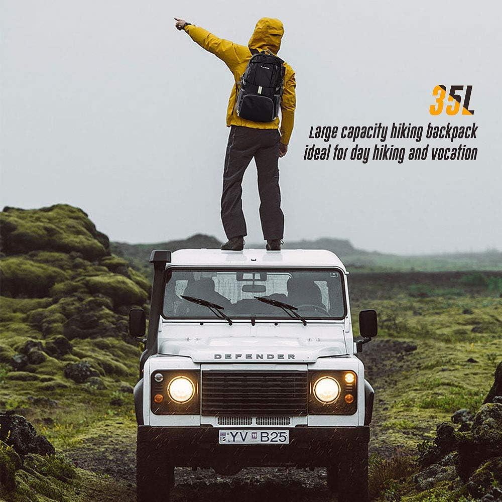 Mochila Plegable Impermeable Dveda 35L para Senderismo