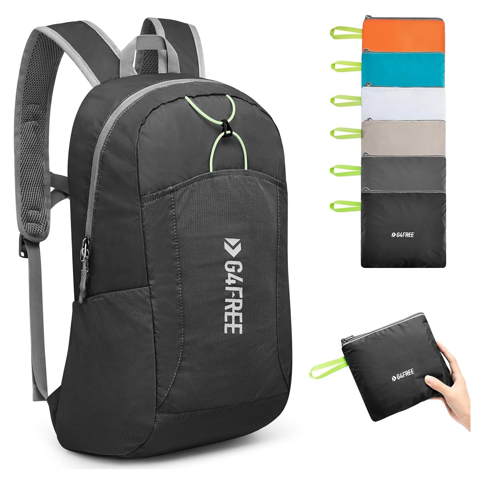 Mochila Plegable G4Free 24L Resistente al Agua para Senderismo