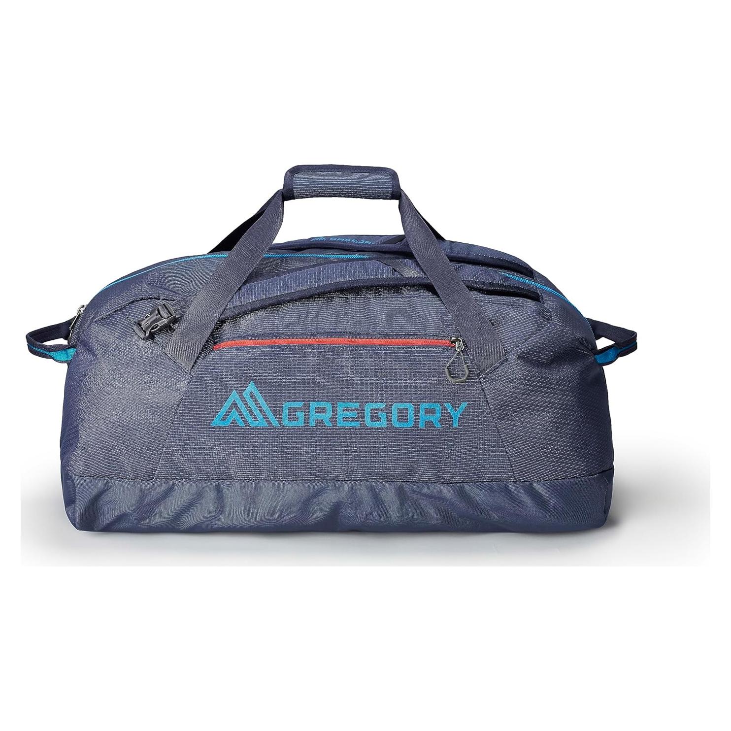 Bolsa de viaje Gregory Supply 65L plegable repelente agua azul