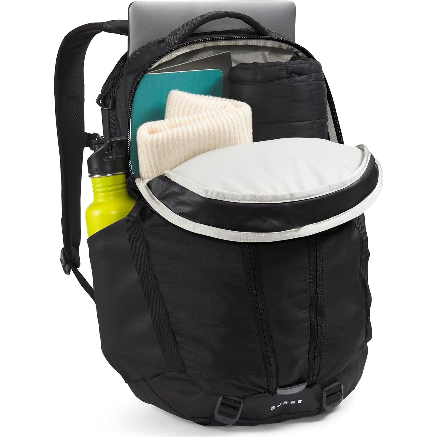 Mochila para portátil The North Face Surge 31L Negro
