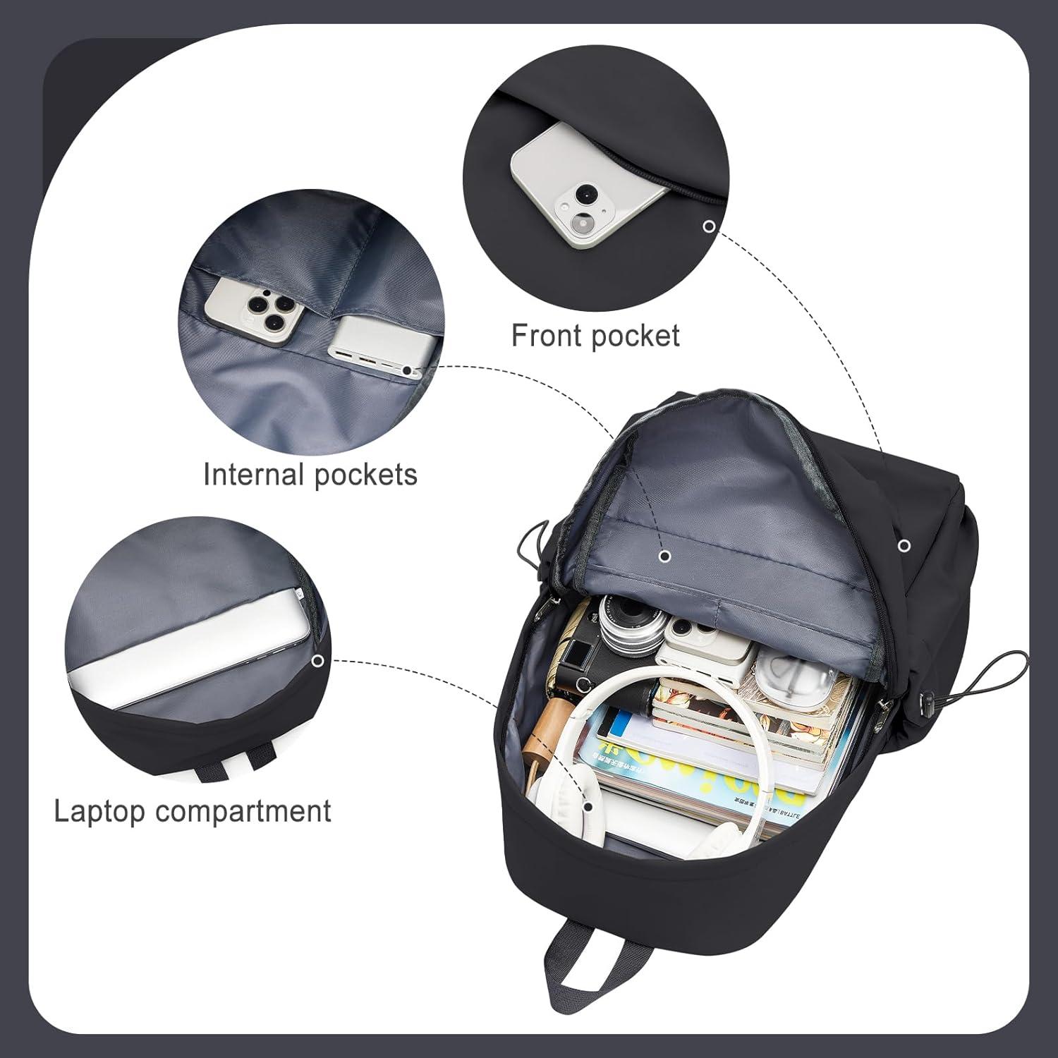 Mochila Escolar Impermeable Coofay 44x25x17cm Unisex