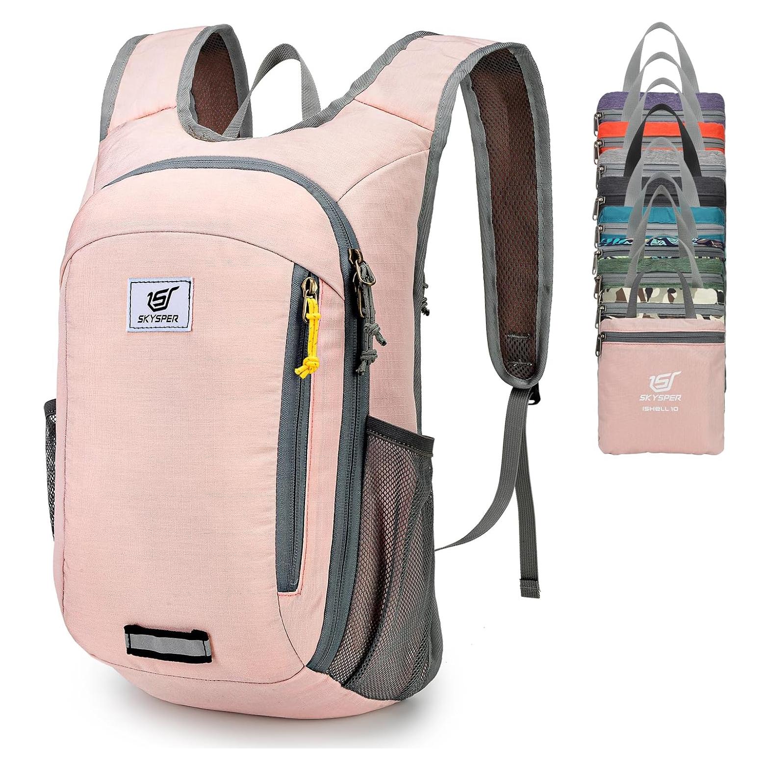 Mochila de Día Plegable SKYSPER 10L para Senderismo Unisex