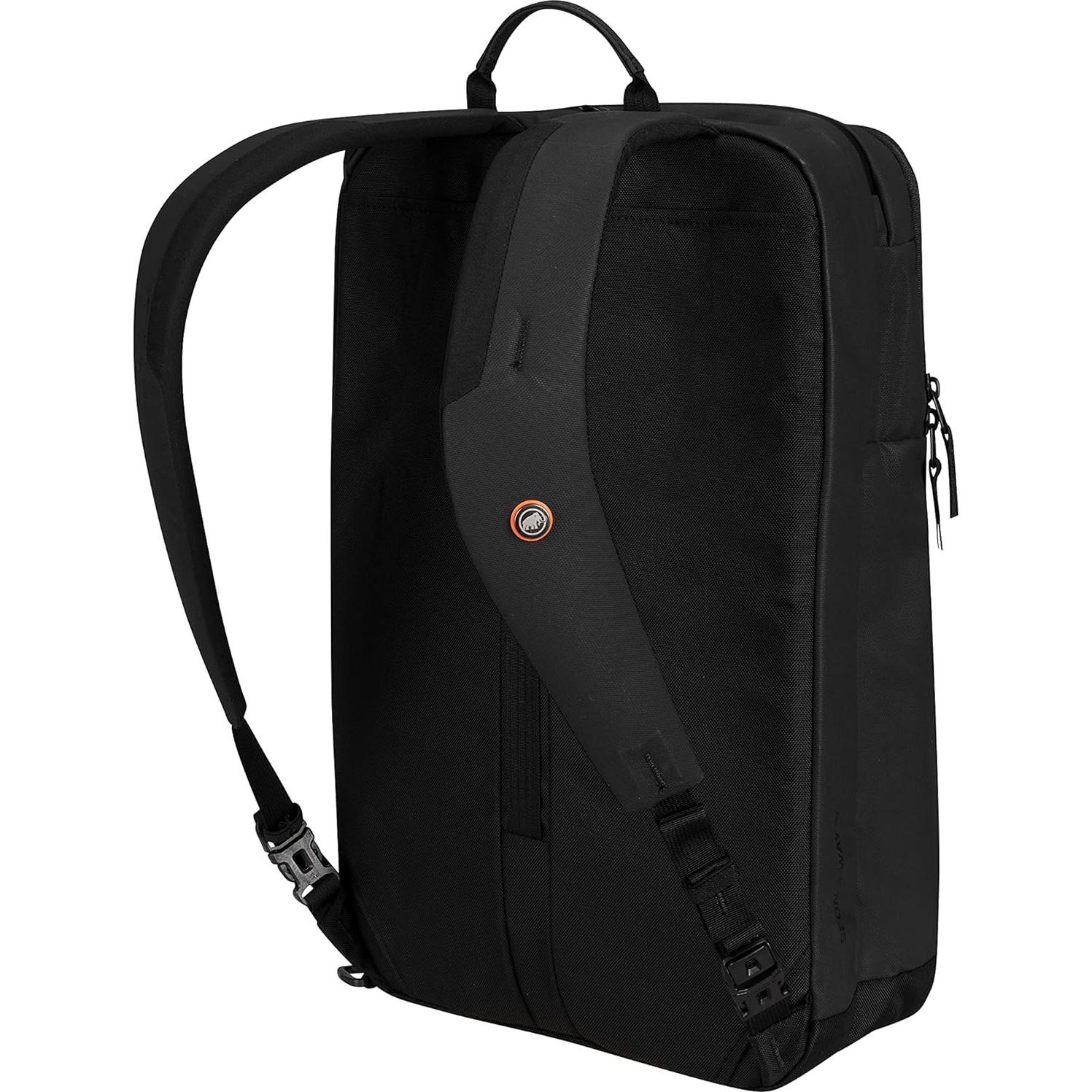 Mochila Mammut Seon 20L Negra para Laptop y Escalada