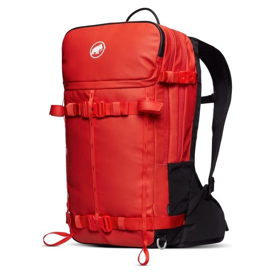Mochila de Nieve Mammut Nirvana 22L Rojo-Negro