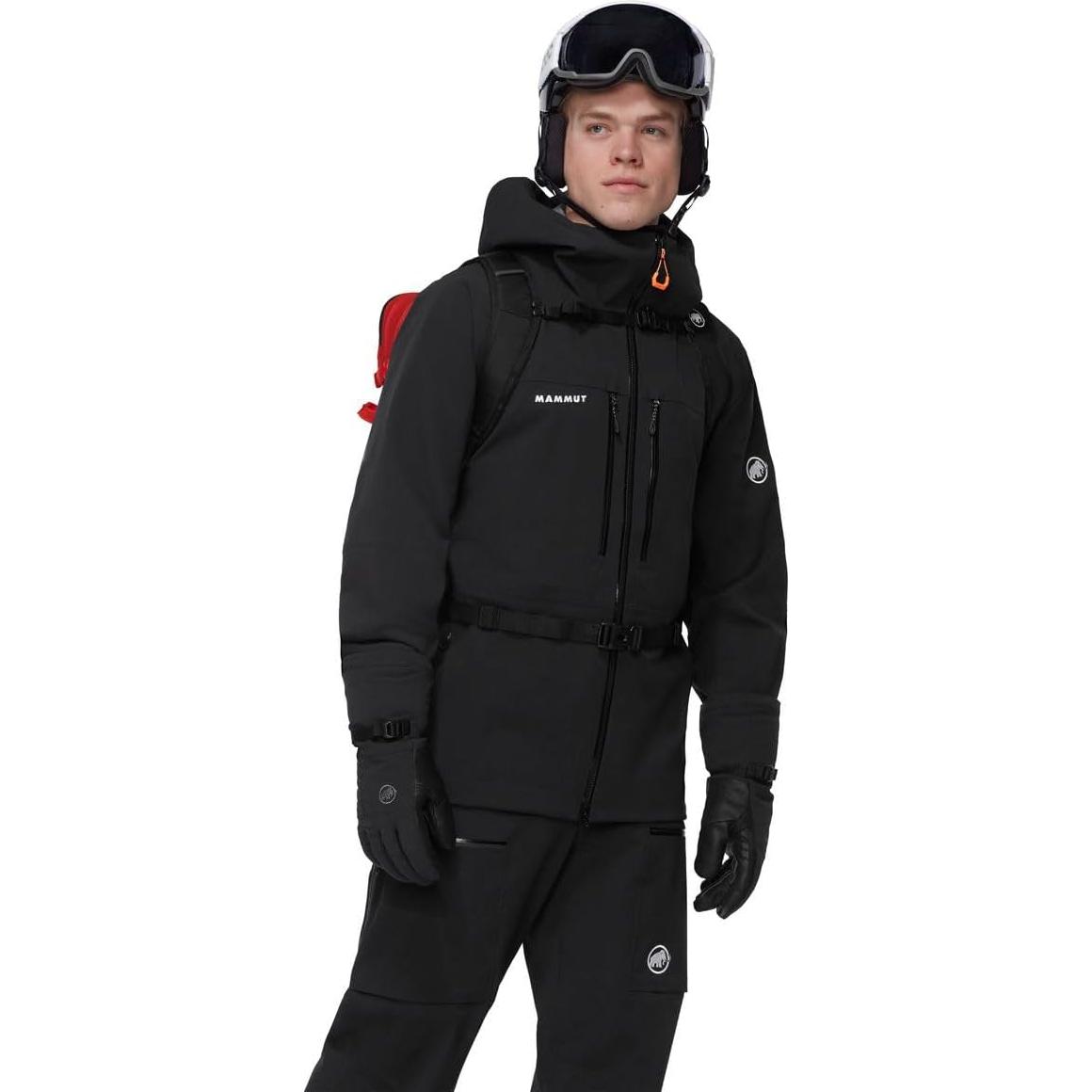 Mochila de Nieve Mammut Nirvana 22L Rojo-Negro