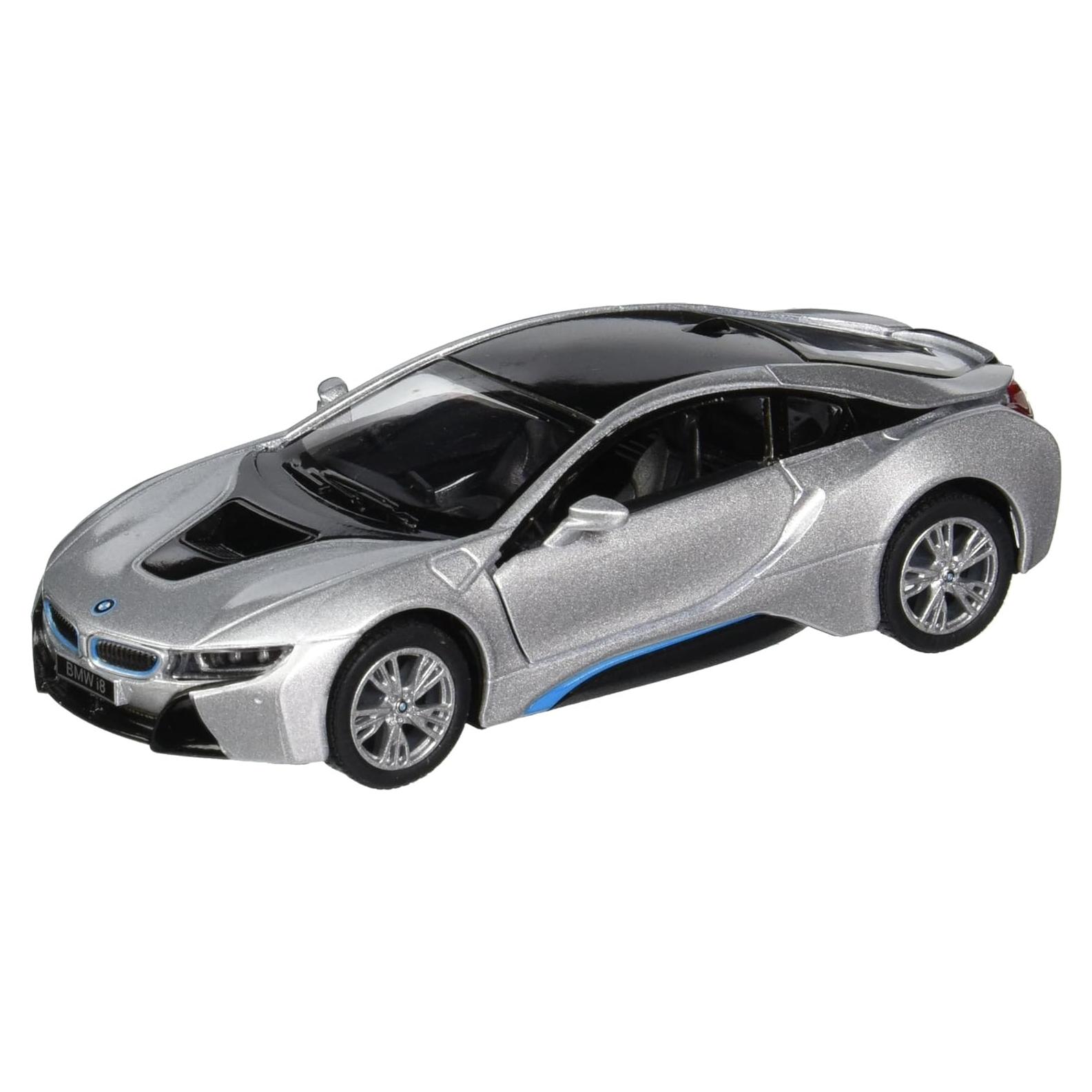 KiNSMART BMW i8 12,7 cm 1:36 Modelo Metal Juguete Retroceso