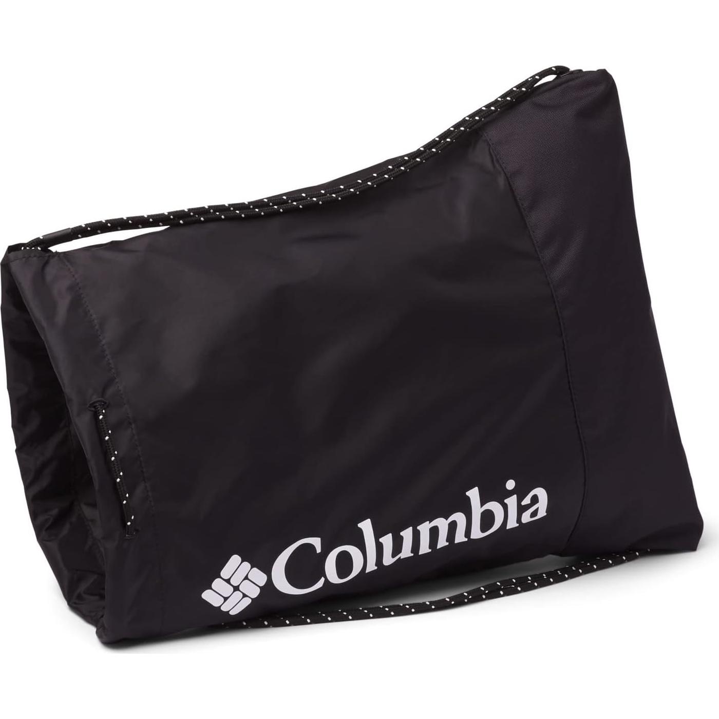 Mochila de Cordón Columbia Unisex Negra 5L Ligera y Duradera