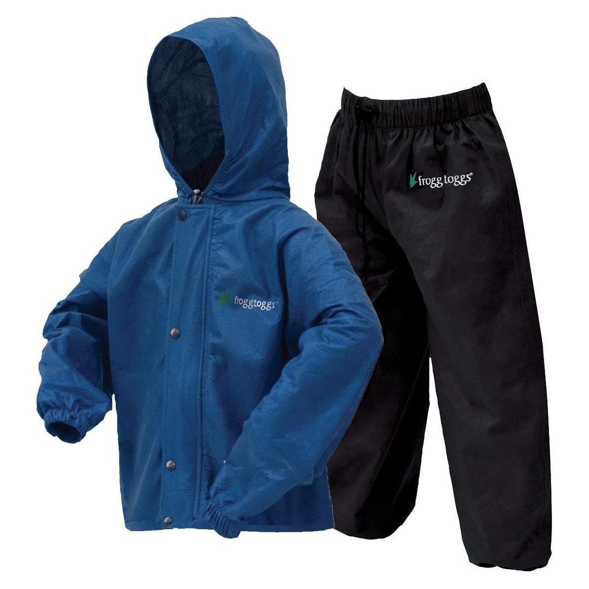 Traje de Lluvia Impermeable FROGG TOGGS Polly Woggs Niños Mediano