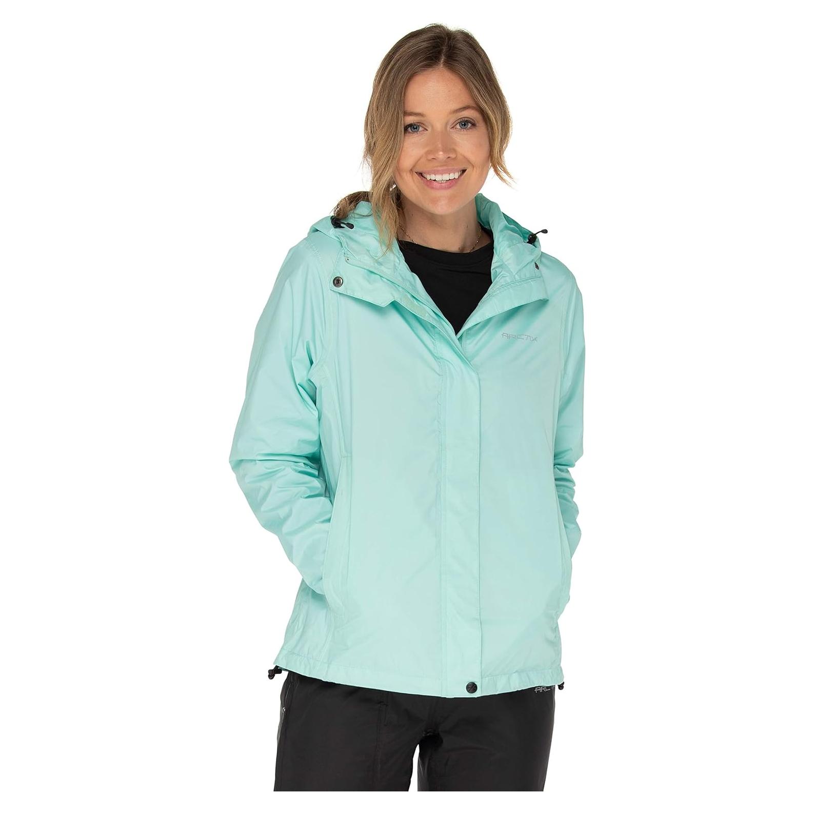 Chaqueta de Lluvia Arctix para Mujeres Azul Isla