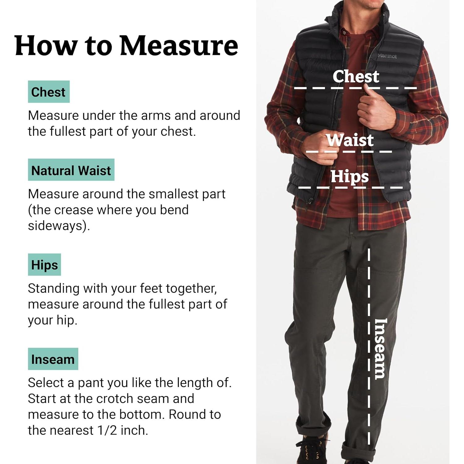 Chaleco sin Plumas Marmot M13204 para Hombres - XX-Large Negro