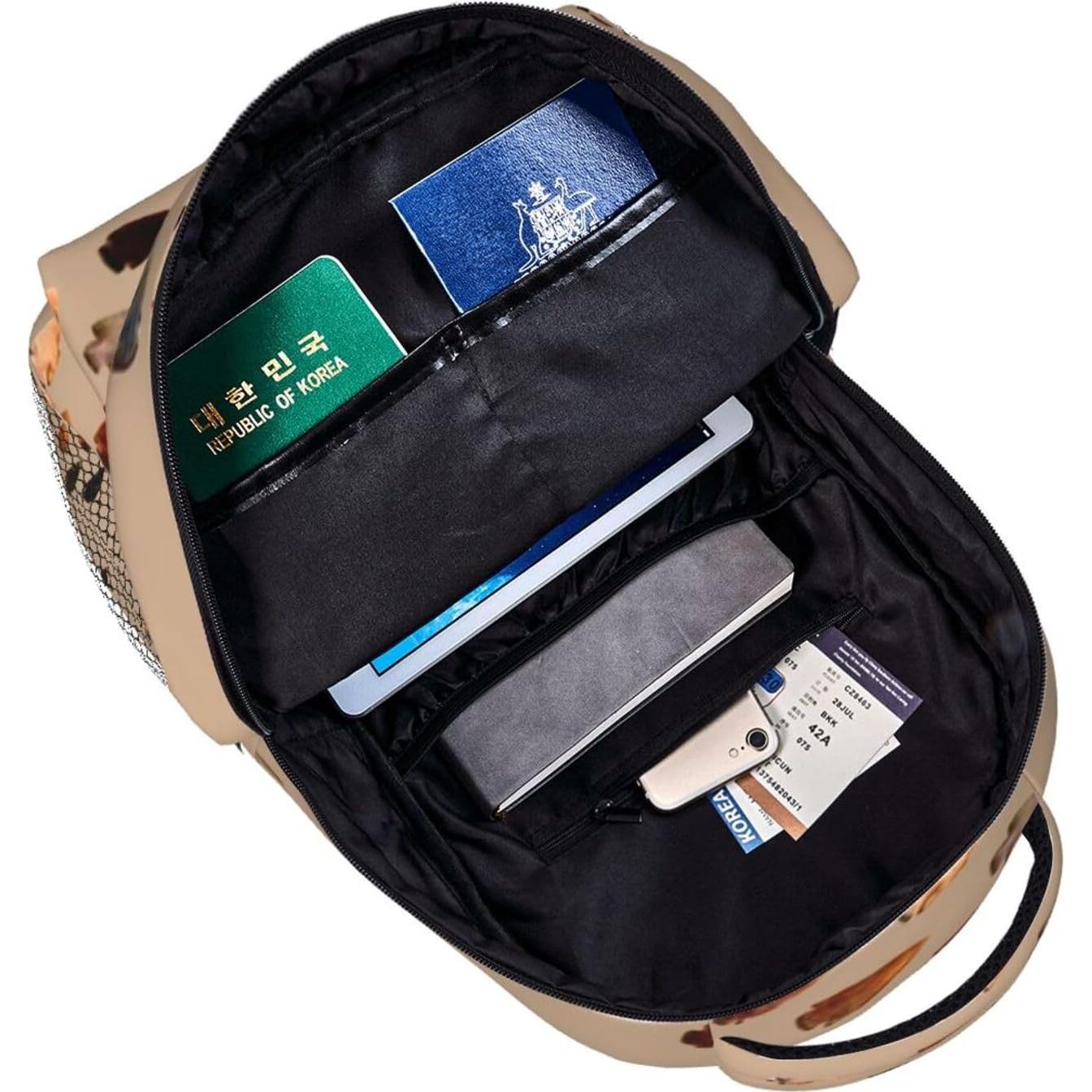 Arrowheads Diamond Personalized Backpack 16 In Backpacks for Men Women Travel Backpack for Hiking Camping