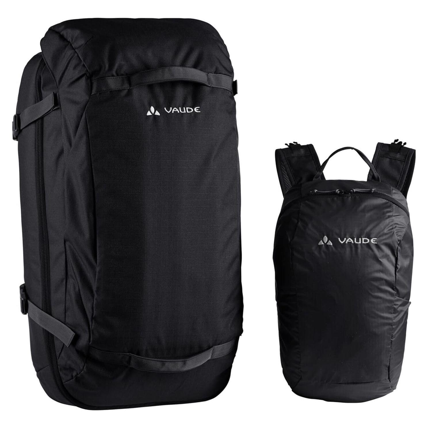 Mochila de Viaje Vaude Mundo 50+ Negra Unisex 50L