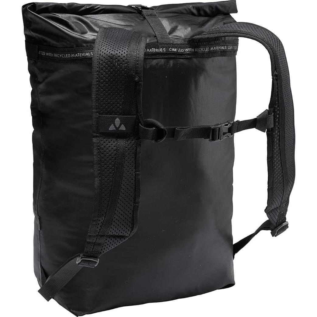 Mochila Plegable VAUDE Casual 14L Impermeable Negra
