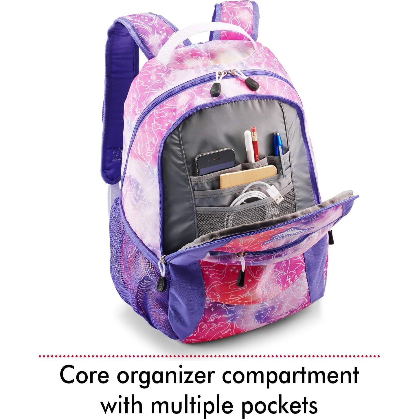 Mochila Ligera High Sierra Curve 23L Acolchada Unisex