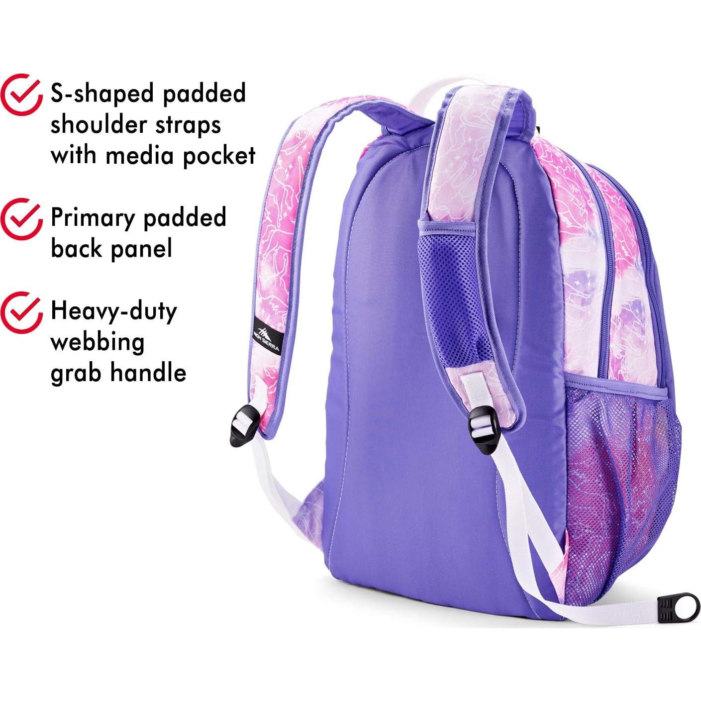 Mochila Ligera High Sierra Curve 23L Acolchada Unisex