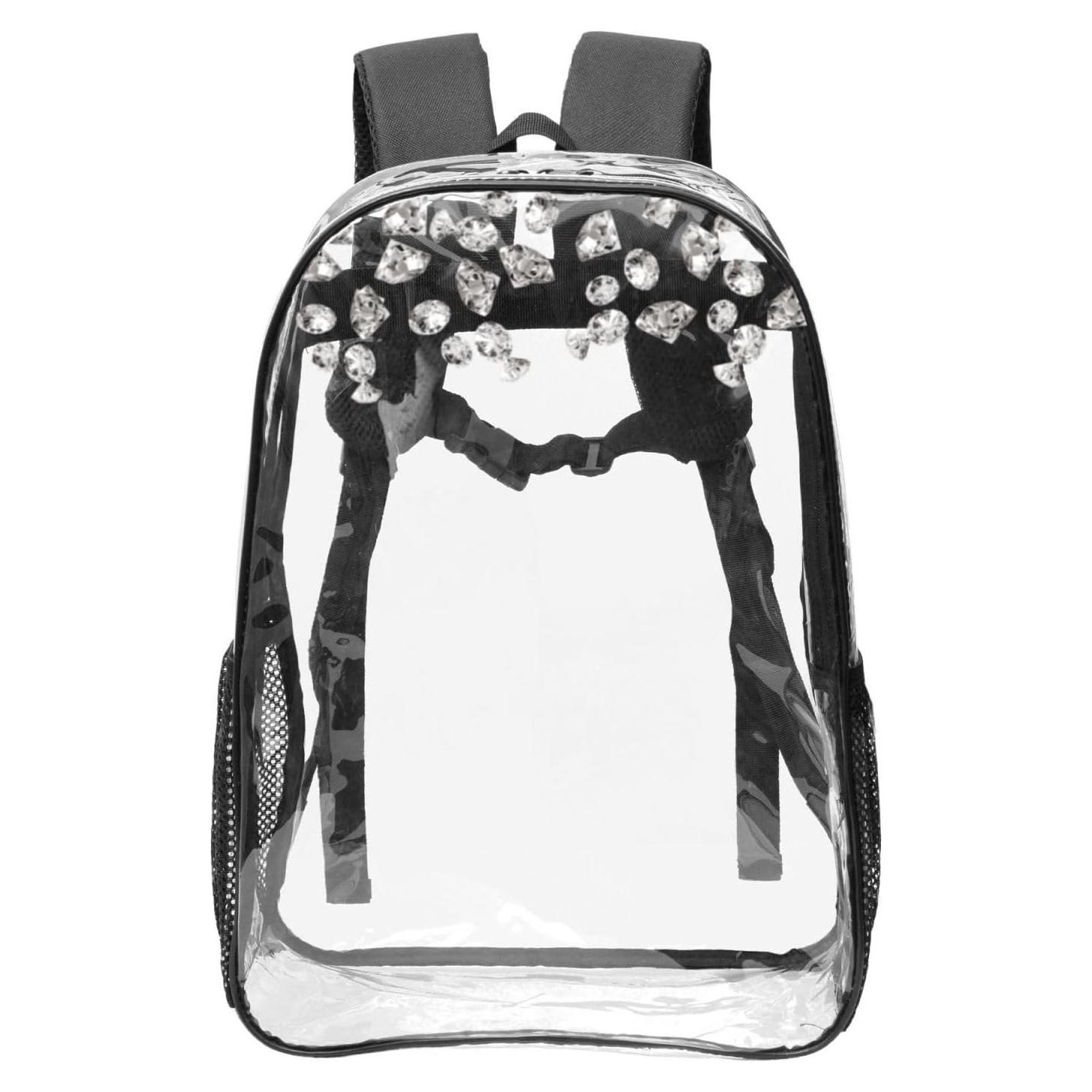 Mochila Transparente URTEAS 5L con Bolsillos Laterales