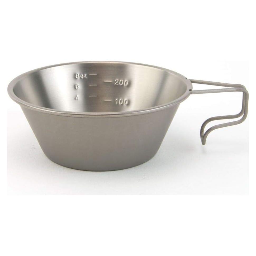 Taza Sierra de Titanio Snow Peak E-104 321 ml Ligera para Acampar