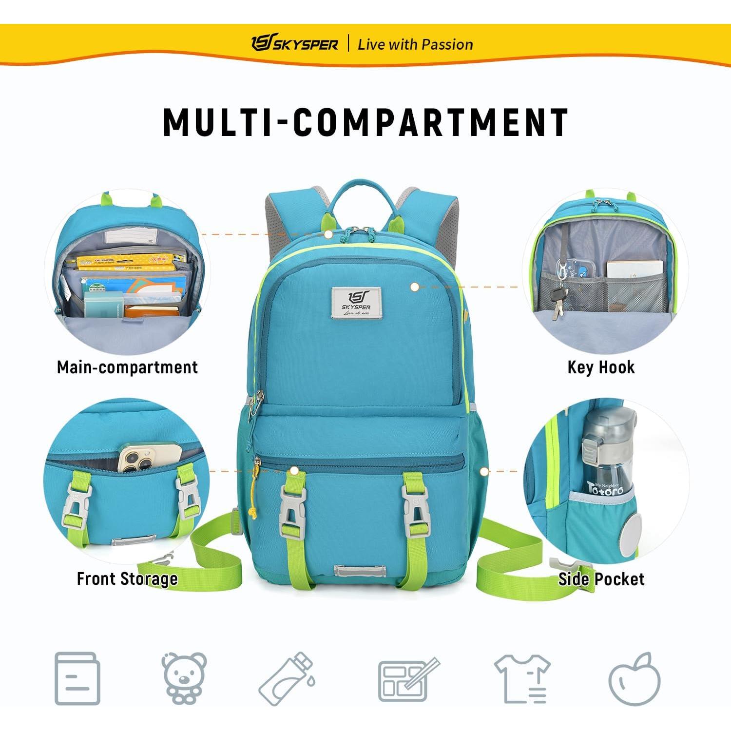 Mochila Escolar SKYSPER IKIEX 18L Niños Unisex Multi-compartimento