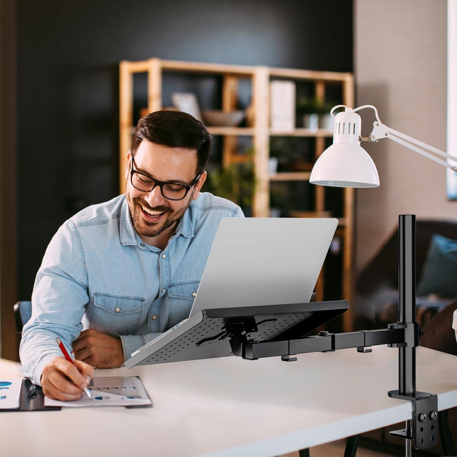 Soporte de Escritorio WALI para Laptop hasta 43 cm Ajustable