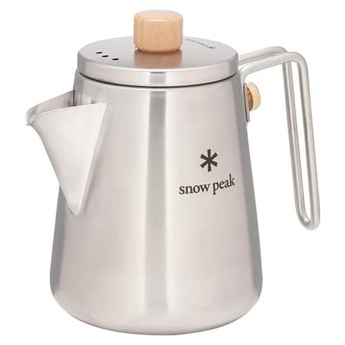 Hervidor de Barista Snow Peak 1L Acero Inoxidable Camping