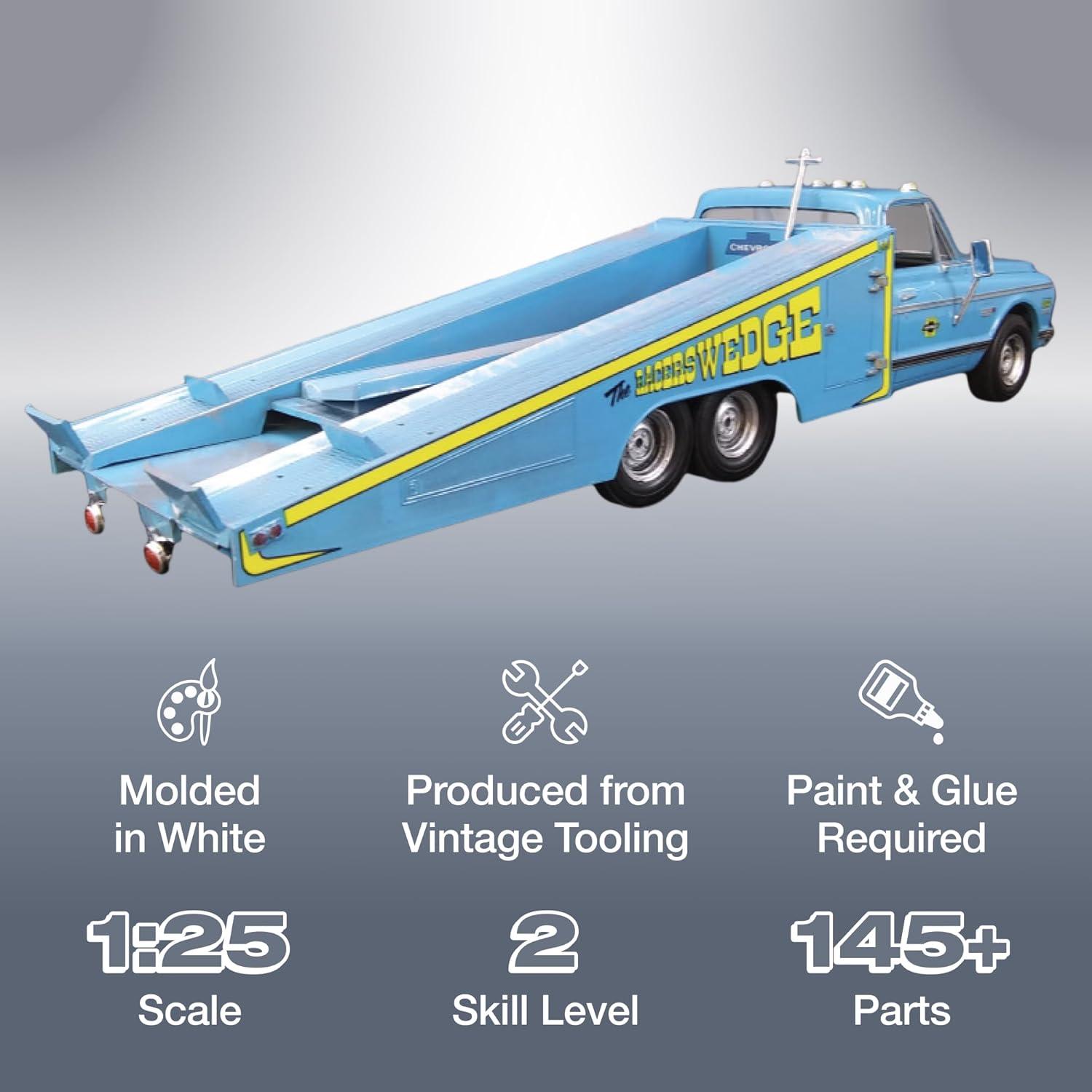 Modelo Chevy 1972 Cuña de Corredor 1/25 PROOK